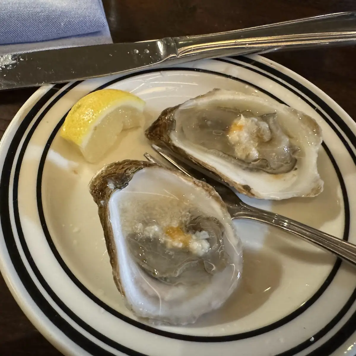 Oysters on the Half Shell