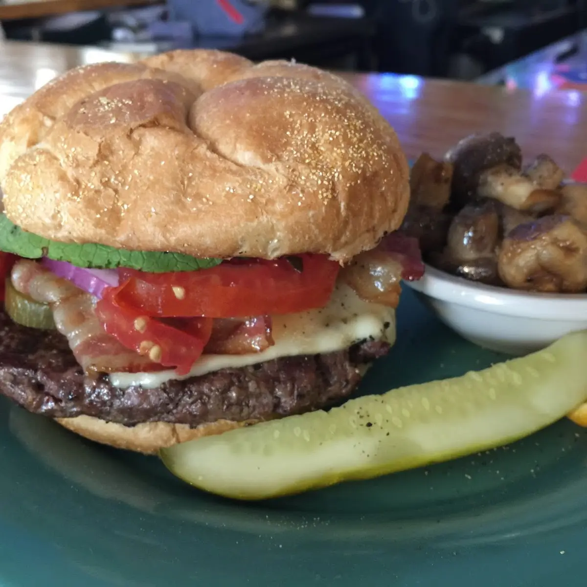 Spicy Bacon Burger