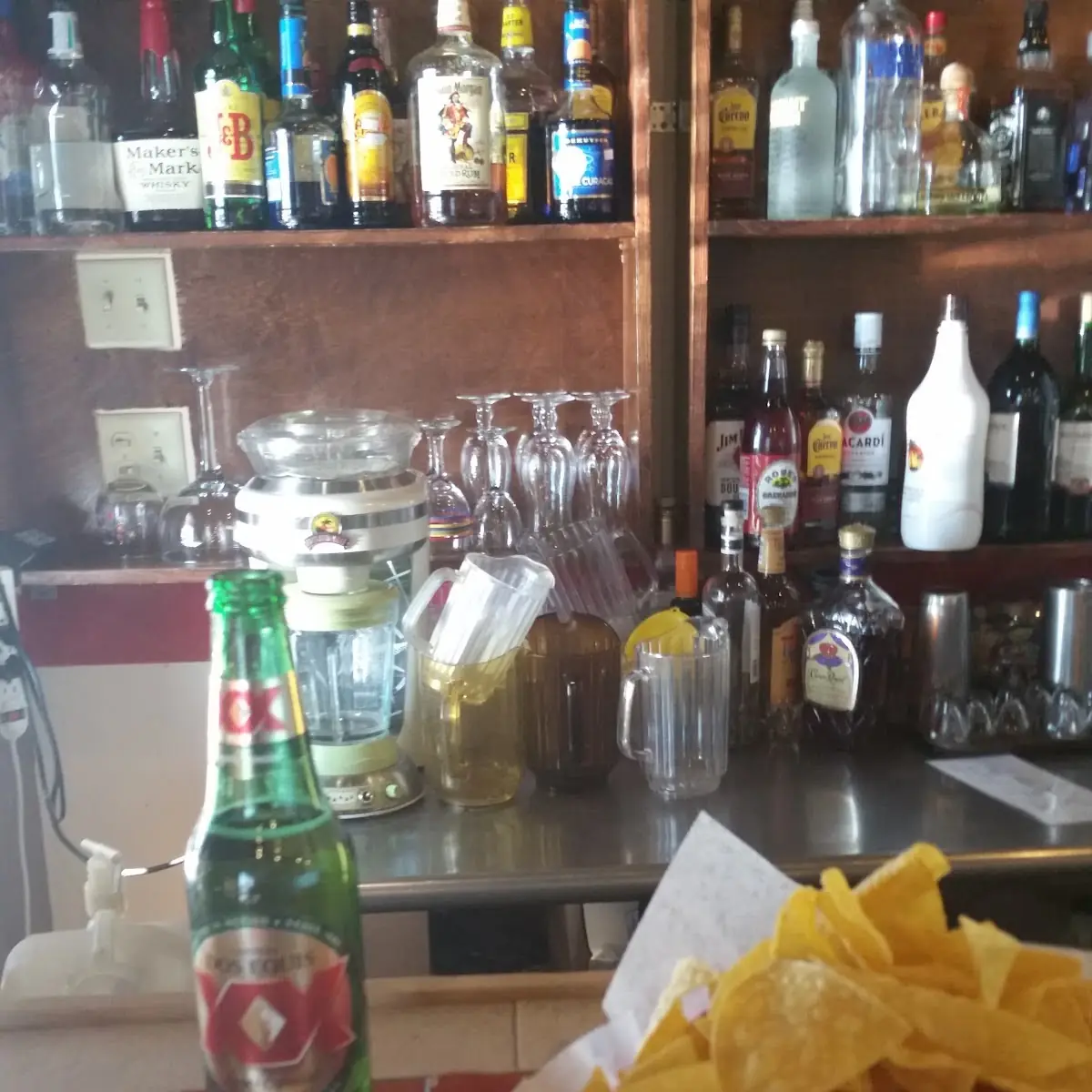 Chips Salsa Beer