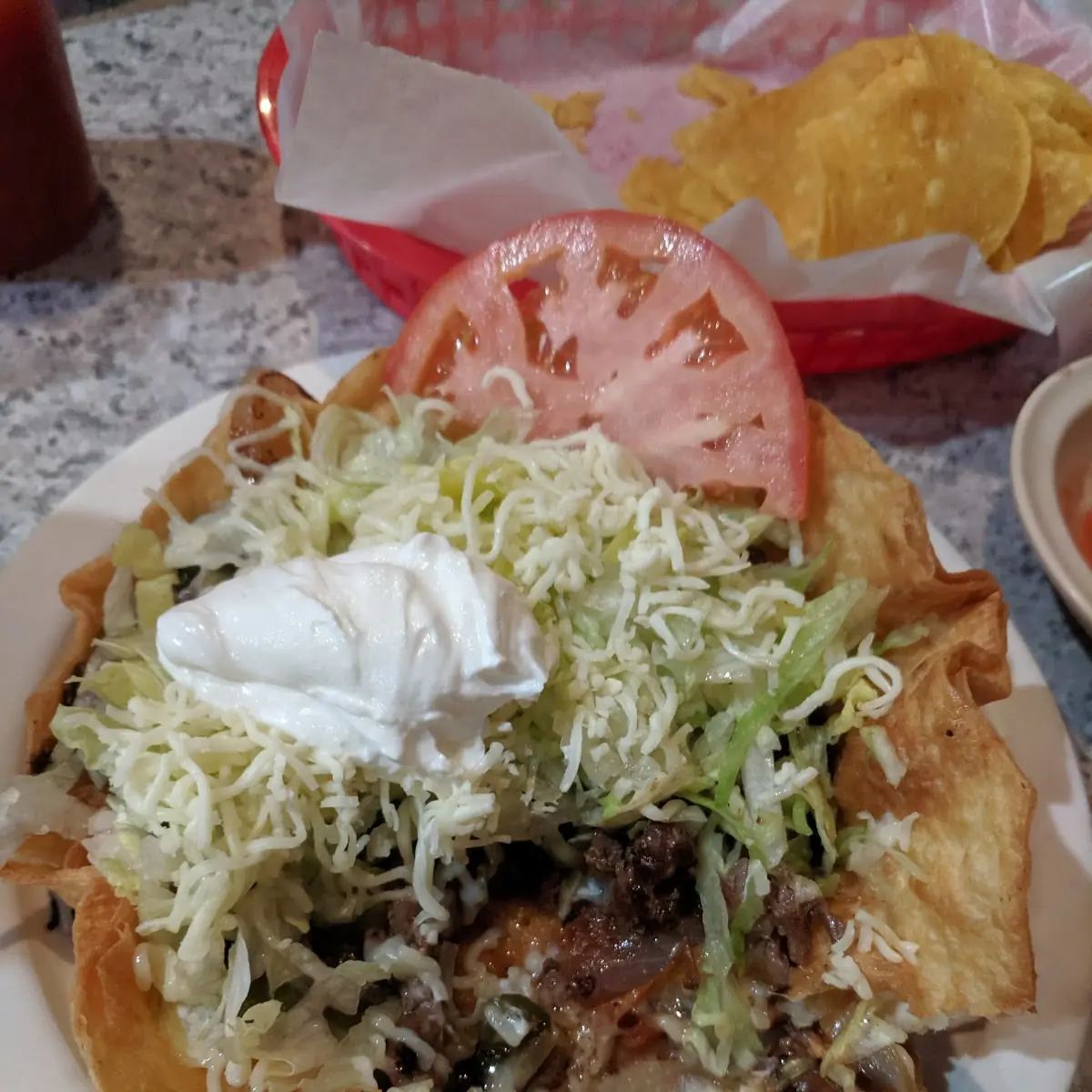 Steak Taco Salad