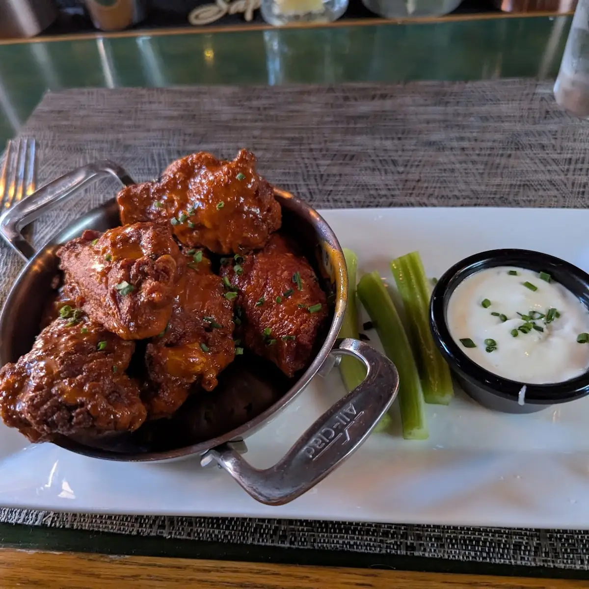 Chicken Wings or Cauliflower Wings