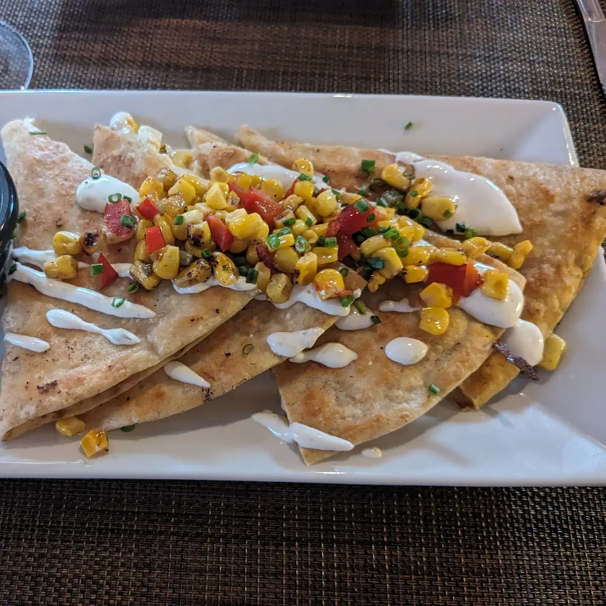 Street Corn Quesadilla