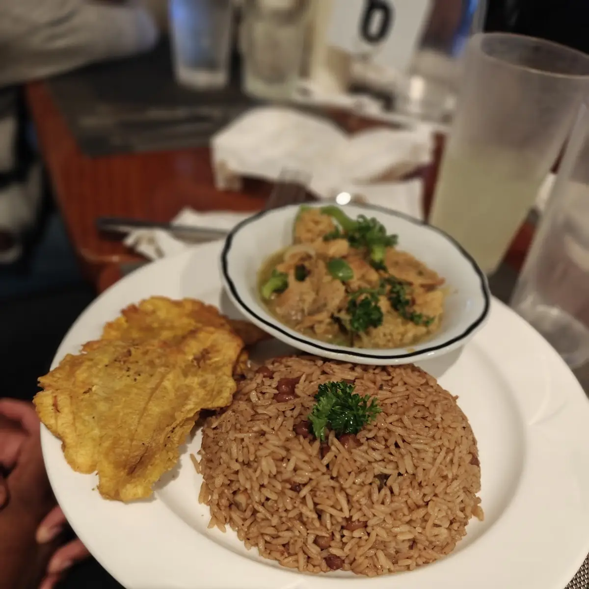 Grilled Salmon with Djondjon Rice