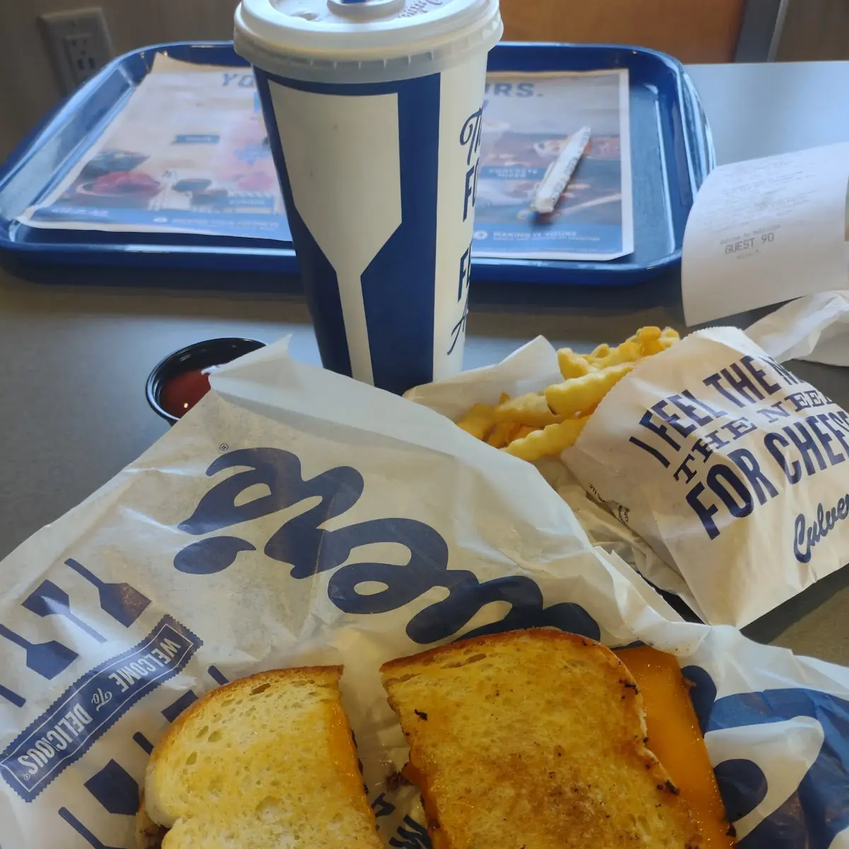 Patty Melt Burger Combo