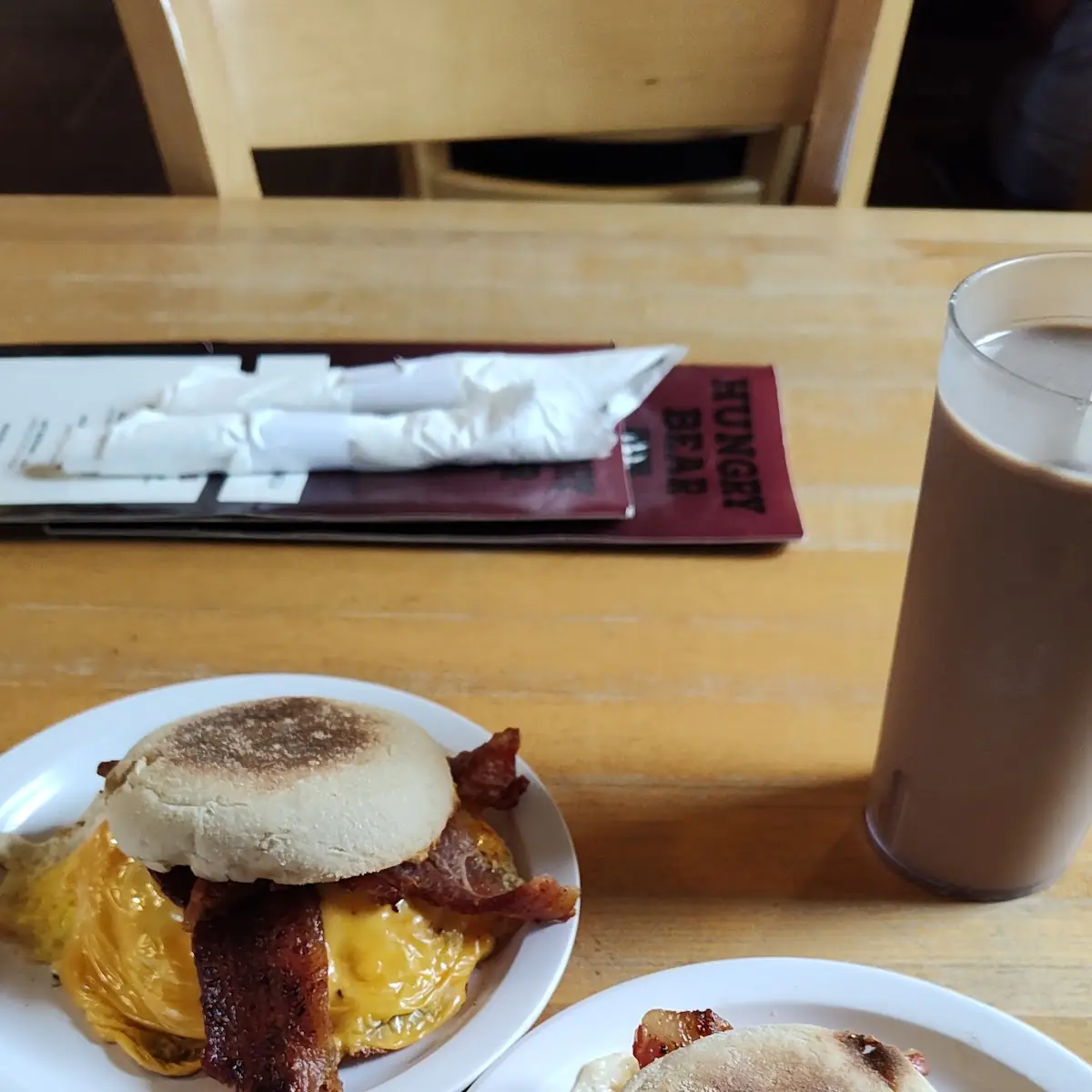 Bacon Egg and Cheese Breakfast Sandwich