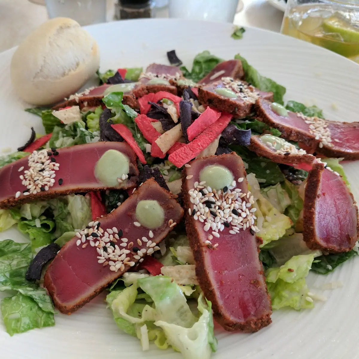 Asian Tuna Sashimi Salad