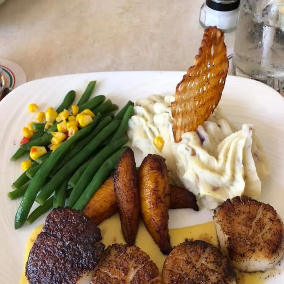 Cedar Plank Lobster and Crab Cake