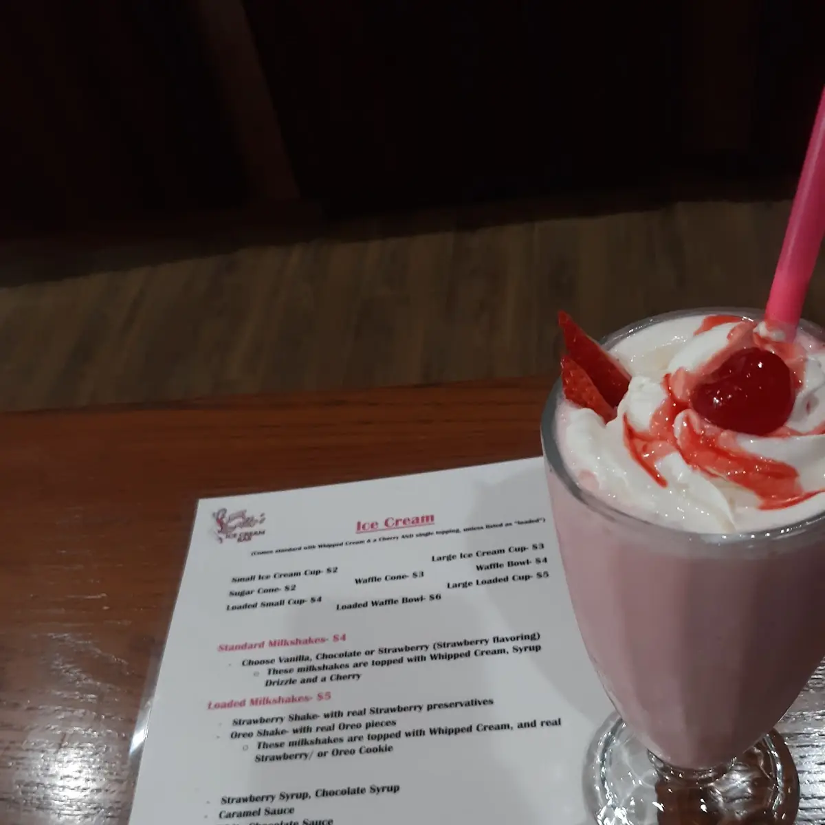 Strawberry Milkshake
