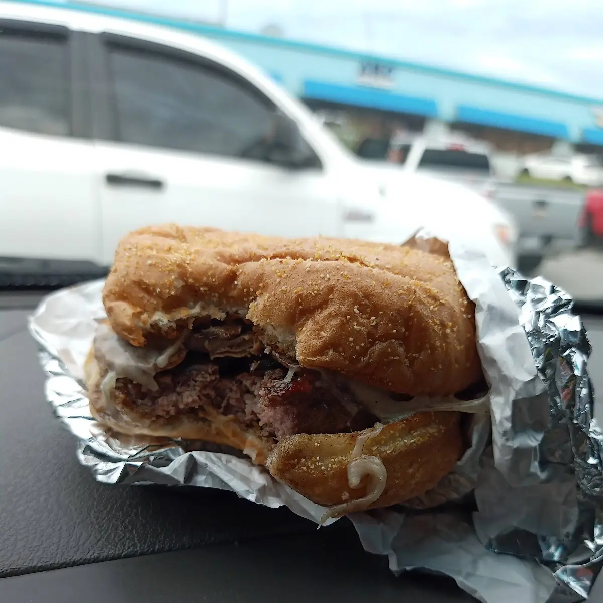 Mushroom Swiss Burger