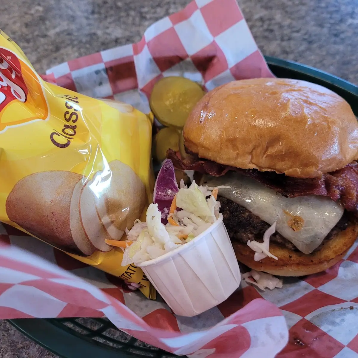 BBQ  Cheeseburger