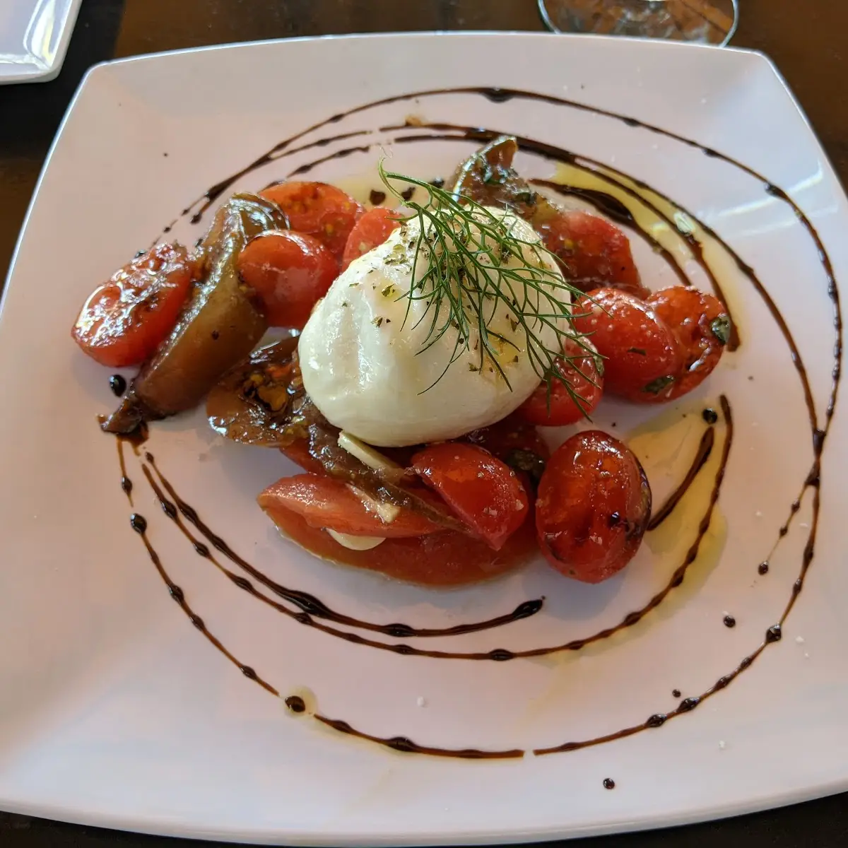 Burrata Caprese Salad
