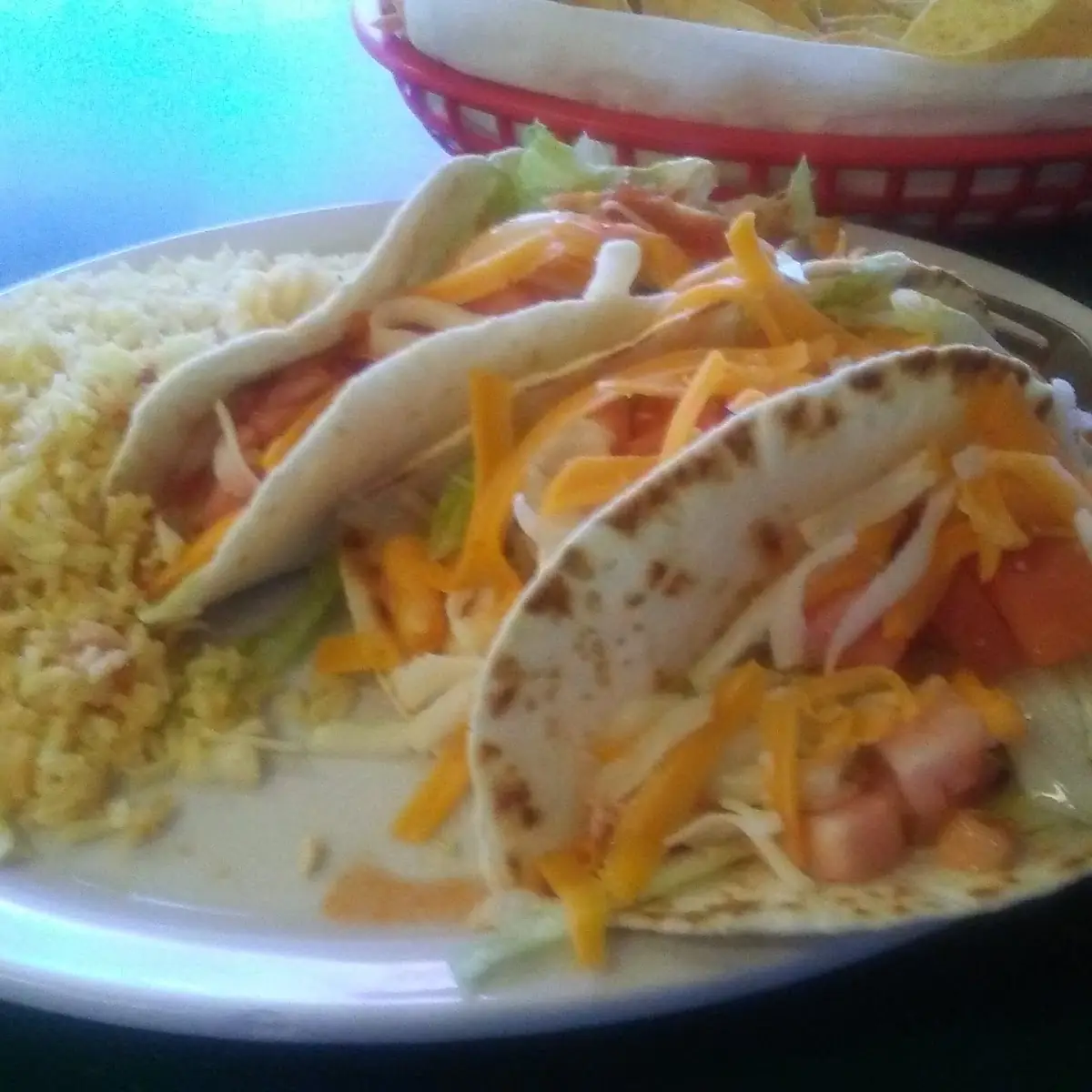 Chicken Tacos Plate
