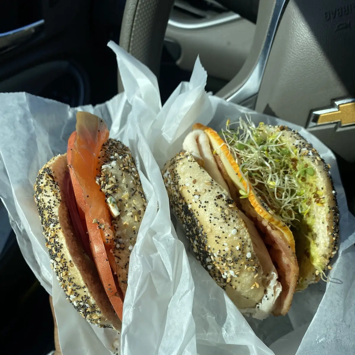 Lox and Bagel with Cream Cheese