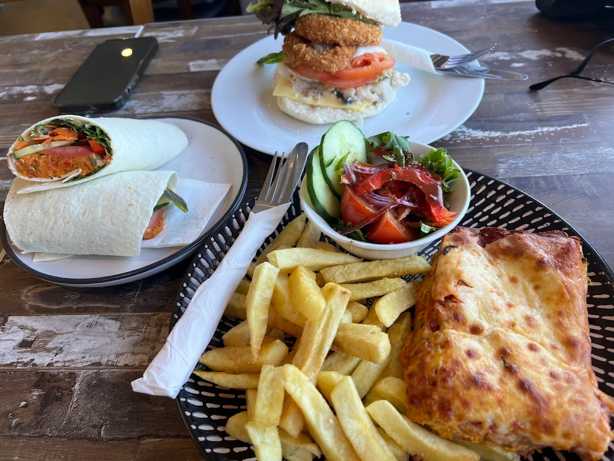 Veggie Wrap, Bridgewater Bay Cafe