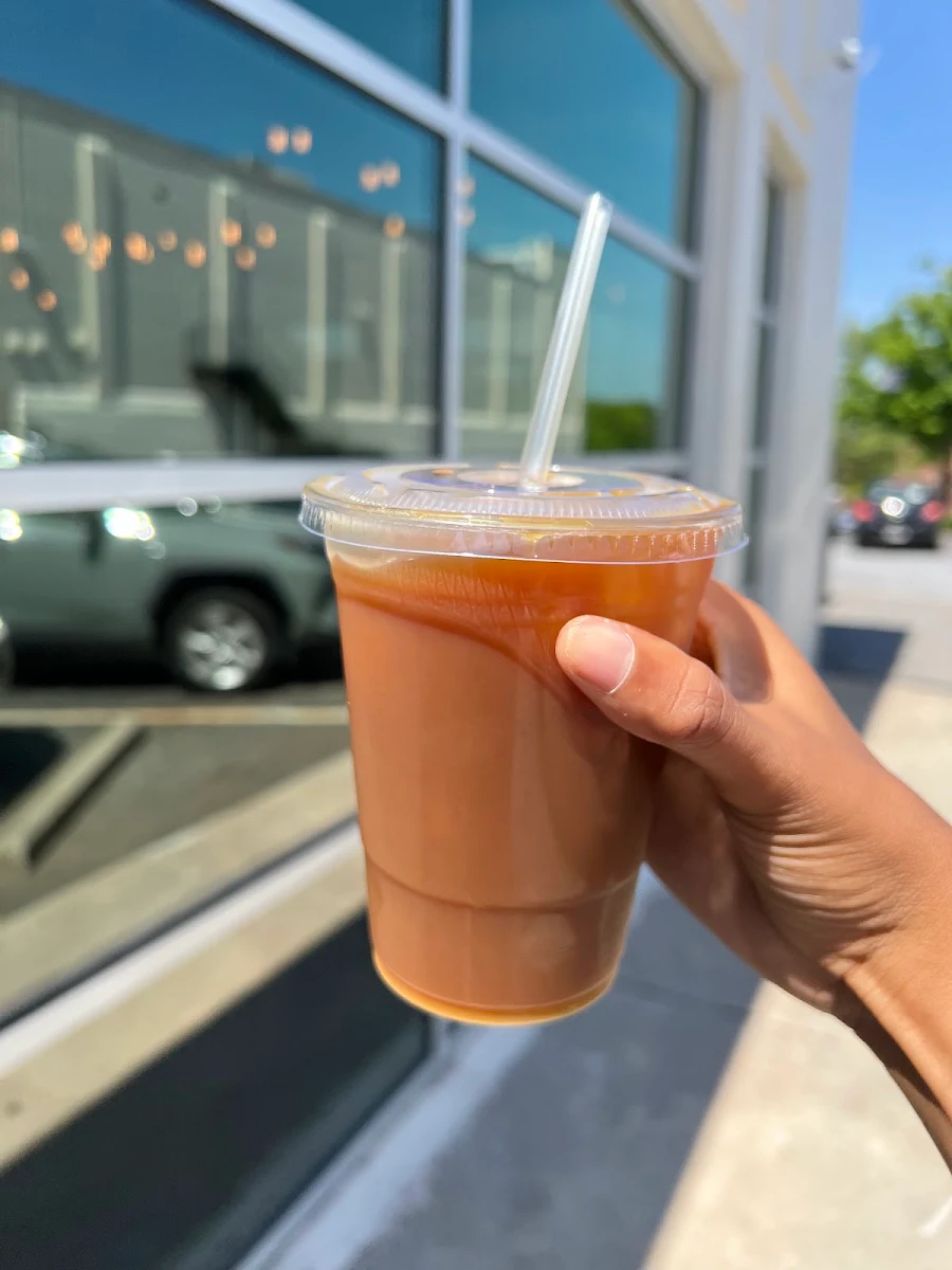 Cold Brew with Oat Milk and Vanilla