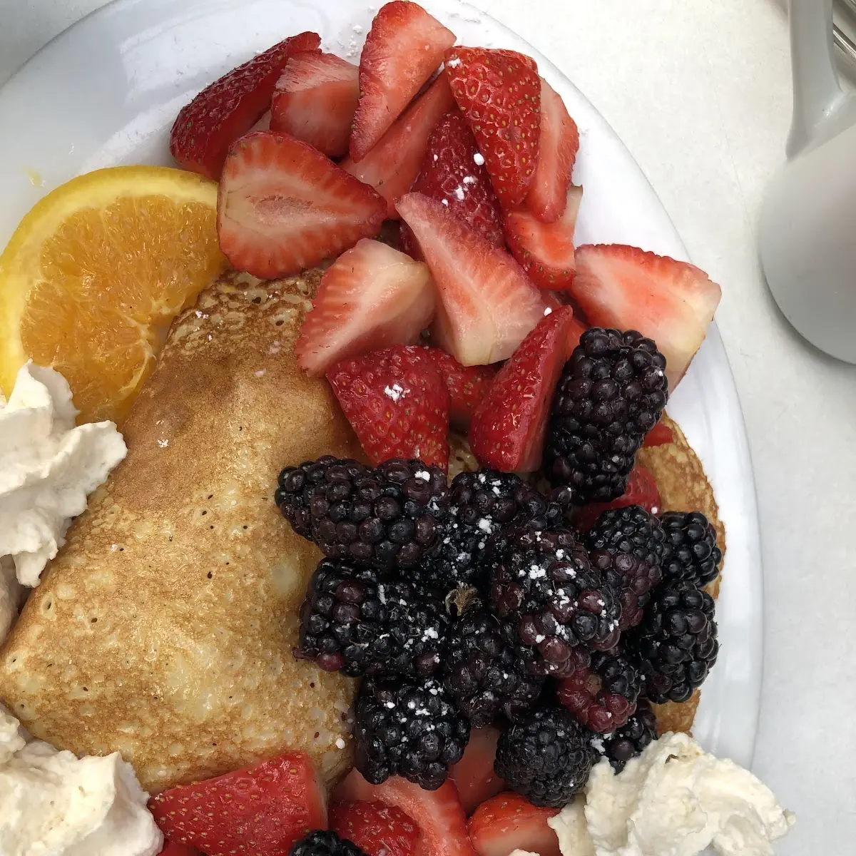 Fresh Fruit Crepe