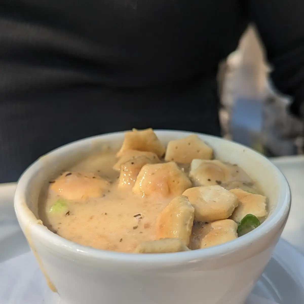 Homemade Boston Clam Chowder