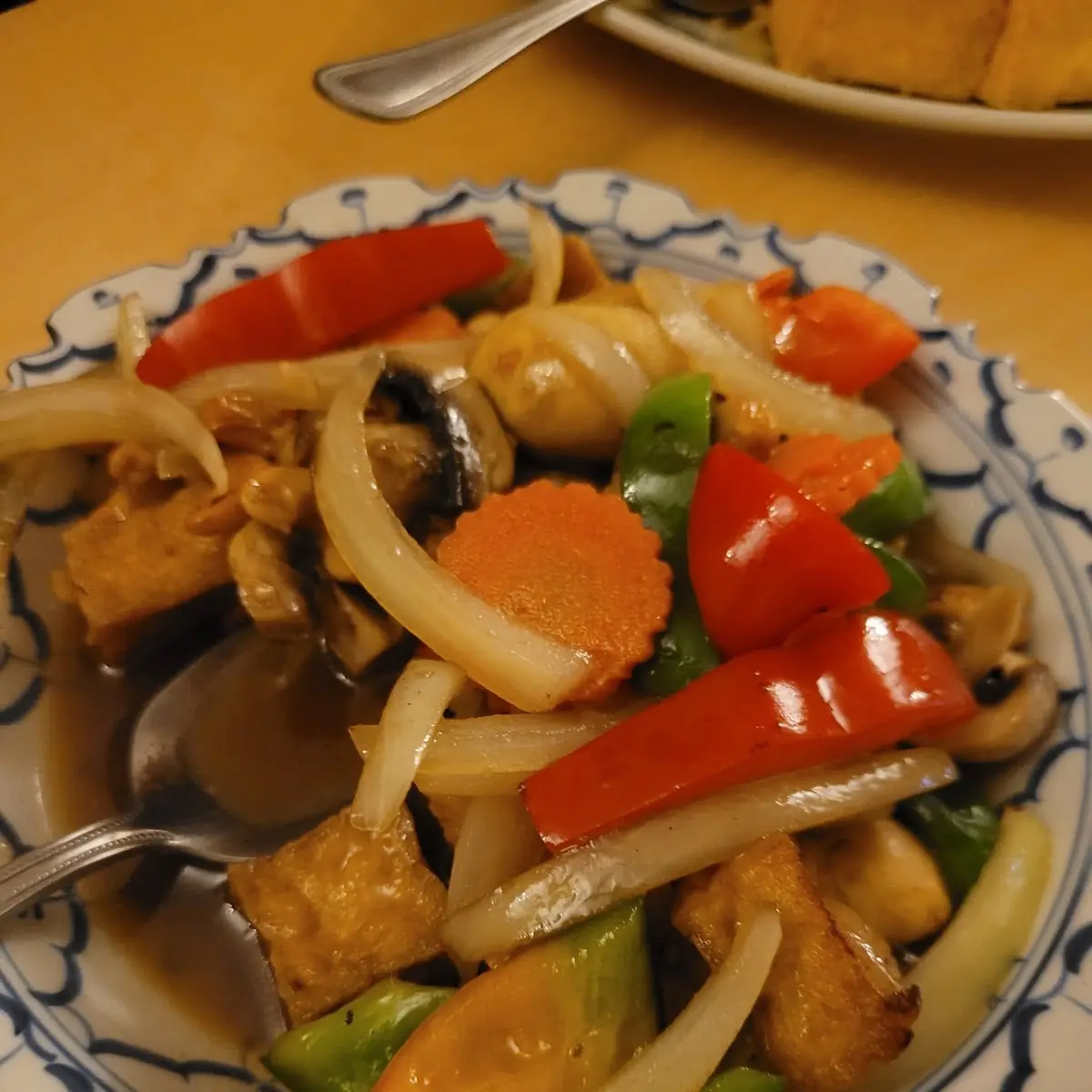 Vegetarian Cashew Nut Tofu