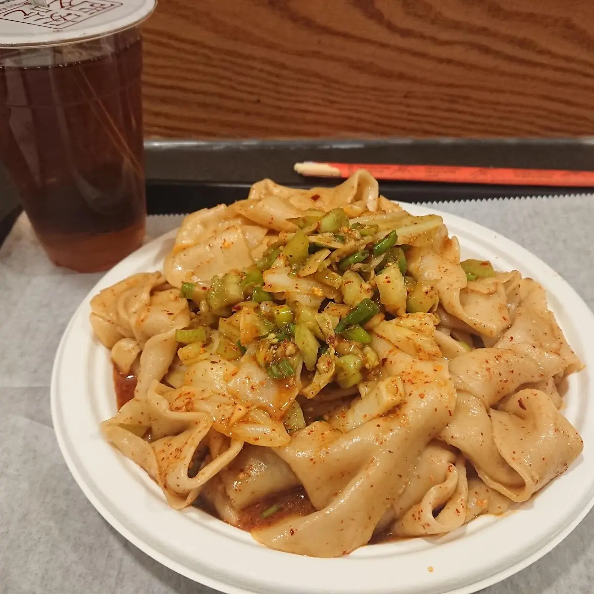 N8 Spicy Hot Oil Seared Noodles