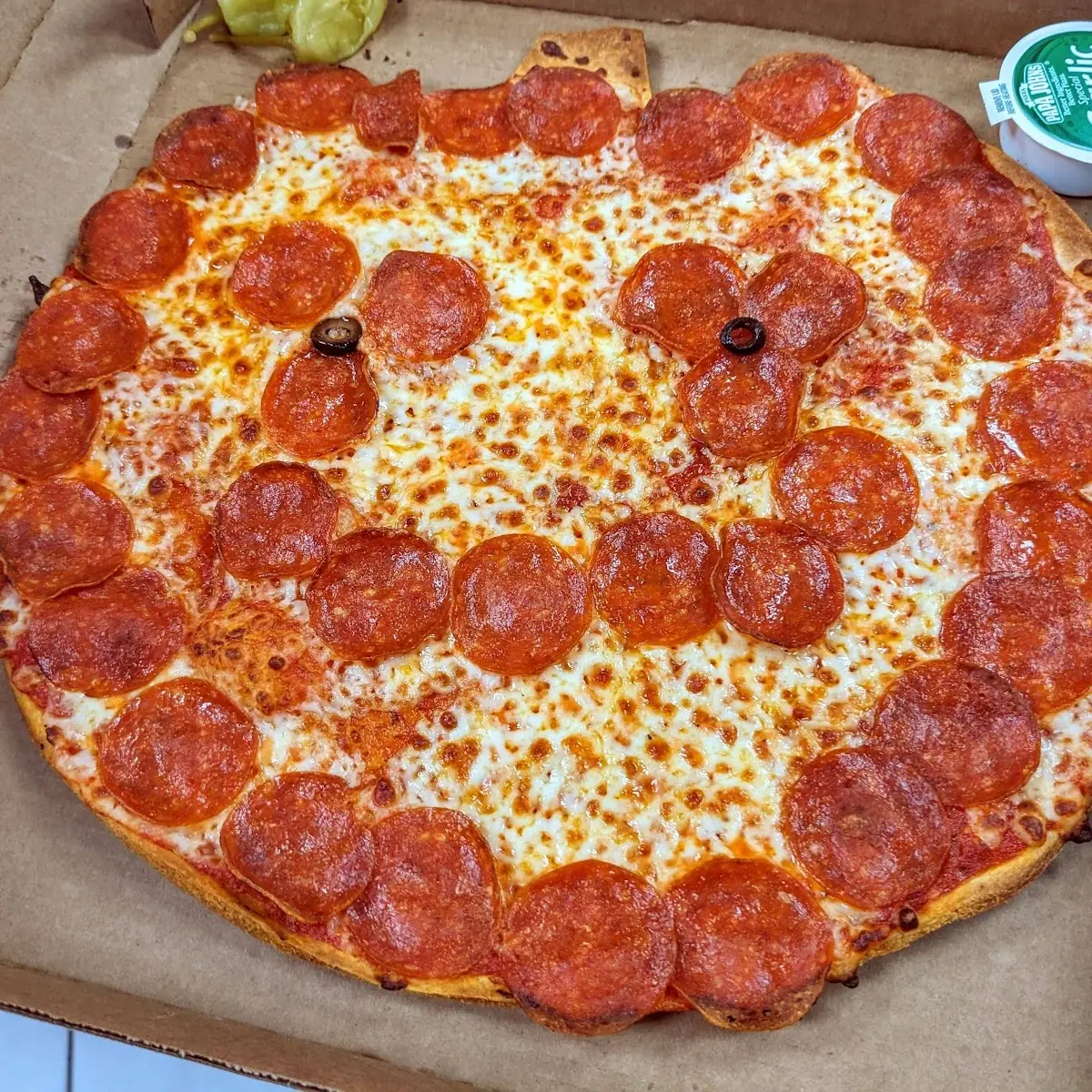 Meatball Pepperoni Pizza