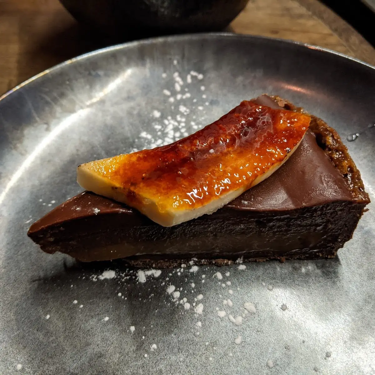 Chocolate and Peanut Butter Tart