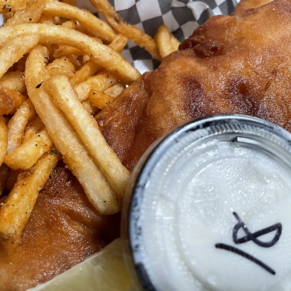 Walleye Fish and Chips