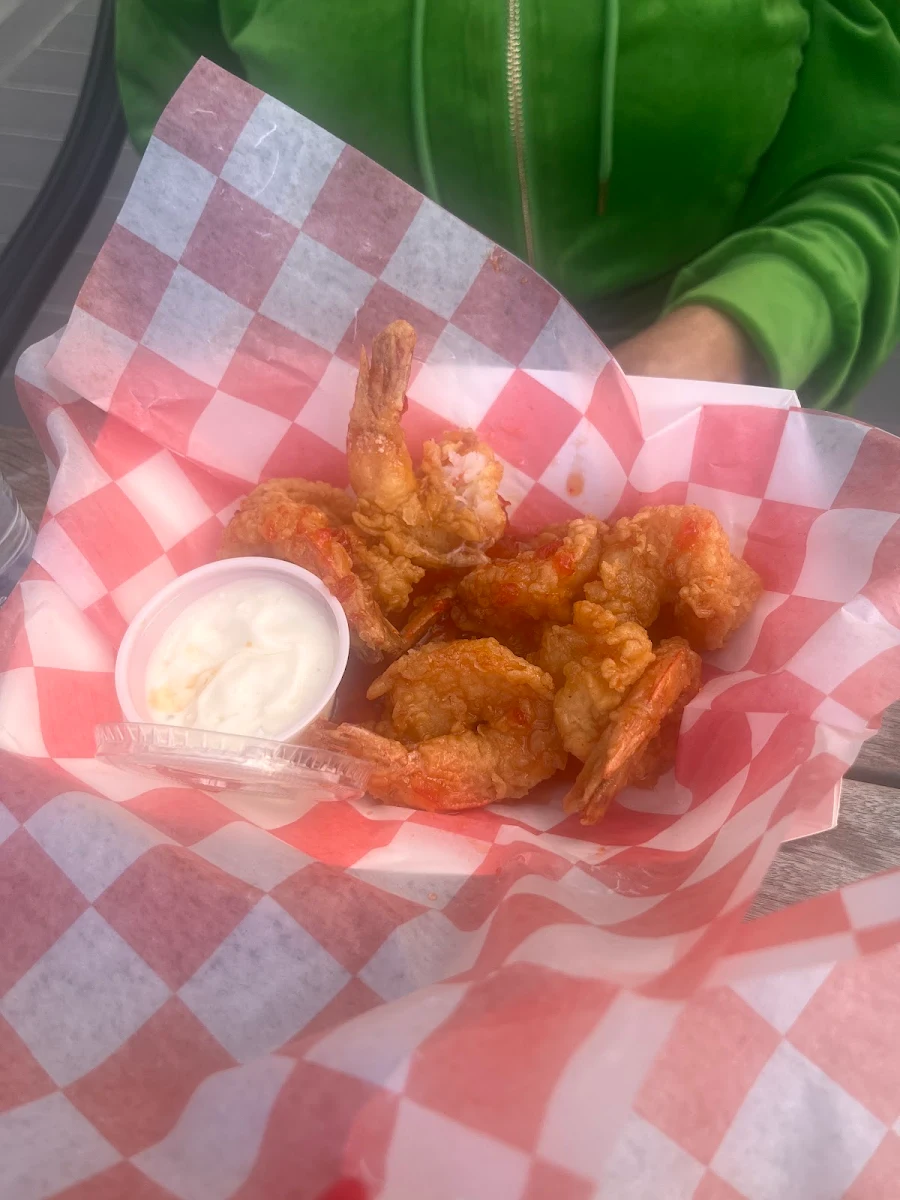 Lightly Dusted Fried Shrimp