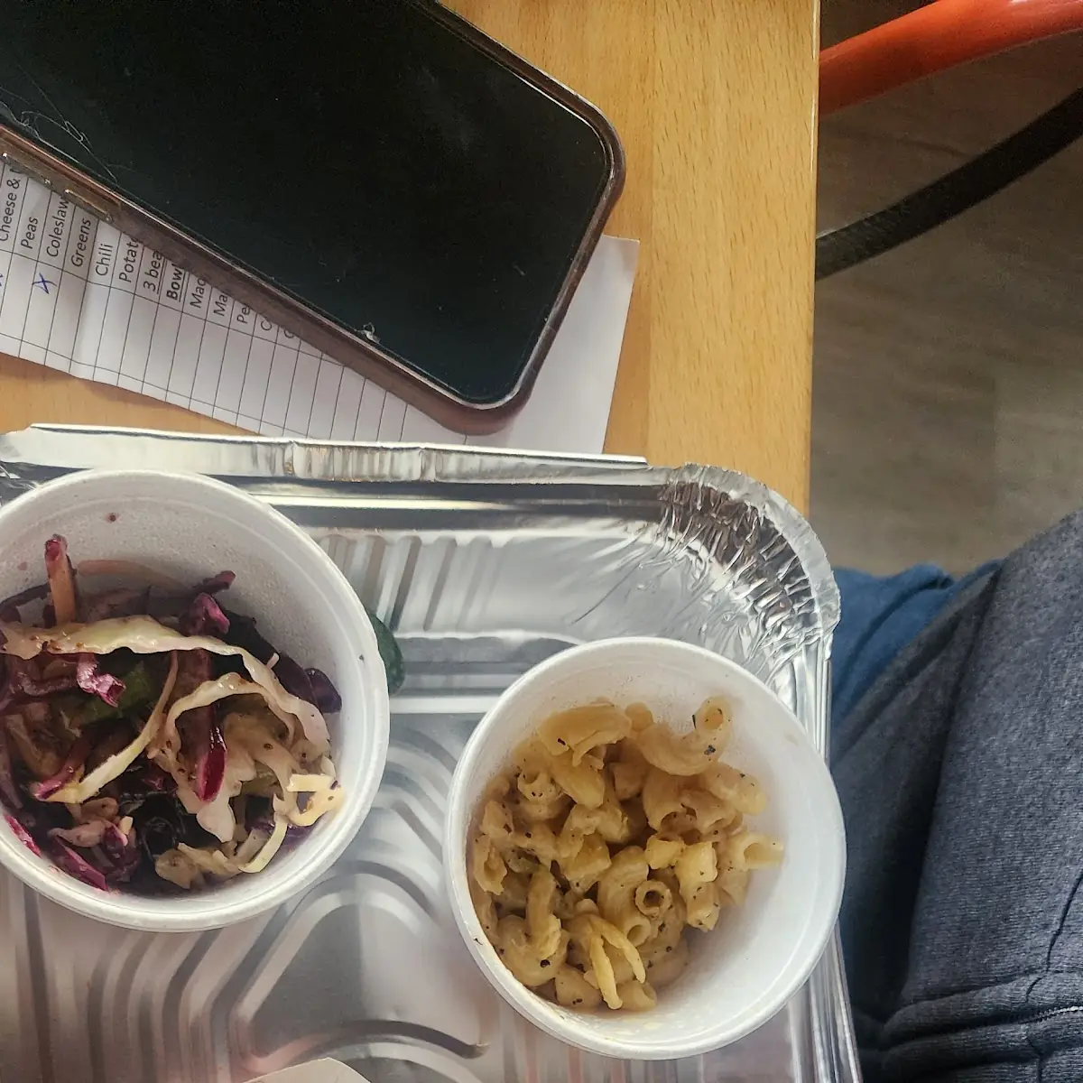 Brisket Mac and Cheese Slaw