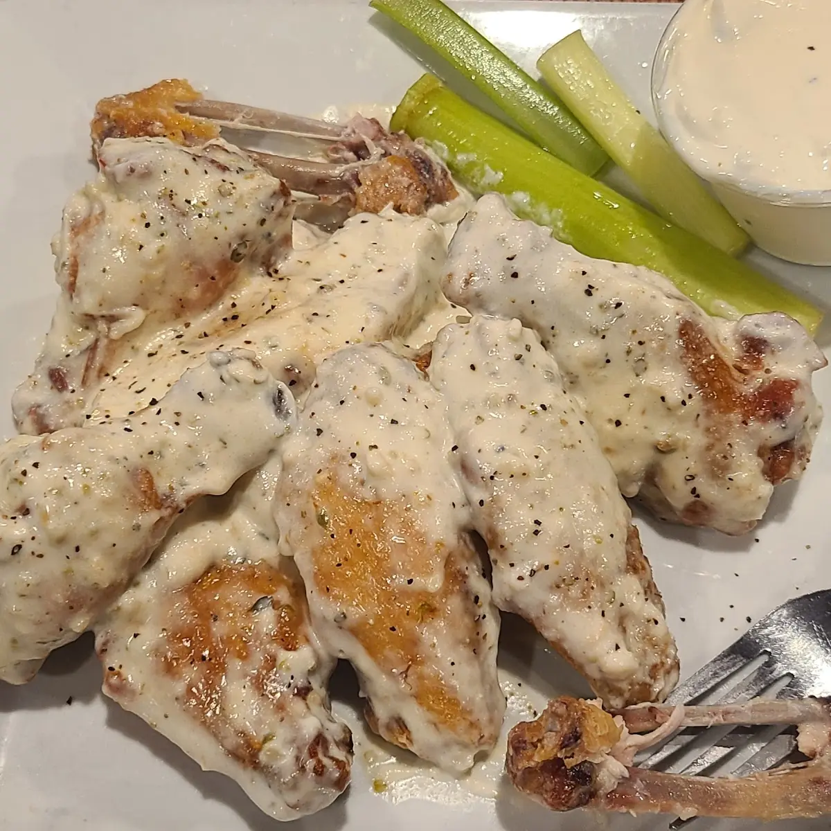 Garlic Parmesan Wings