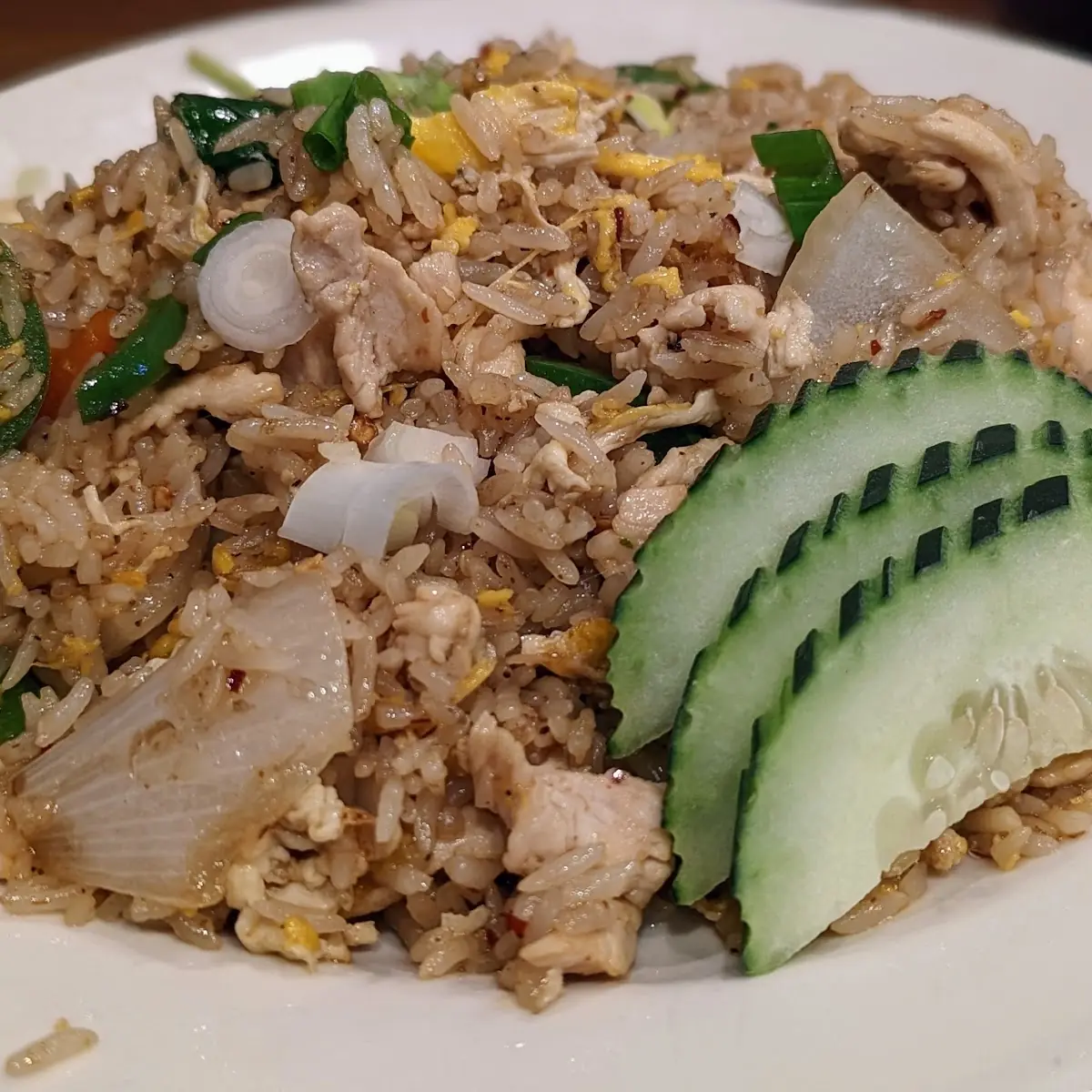 Chicken Basil Fried Rice