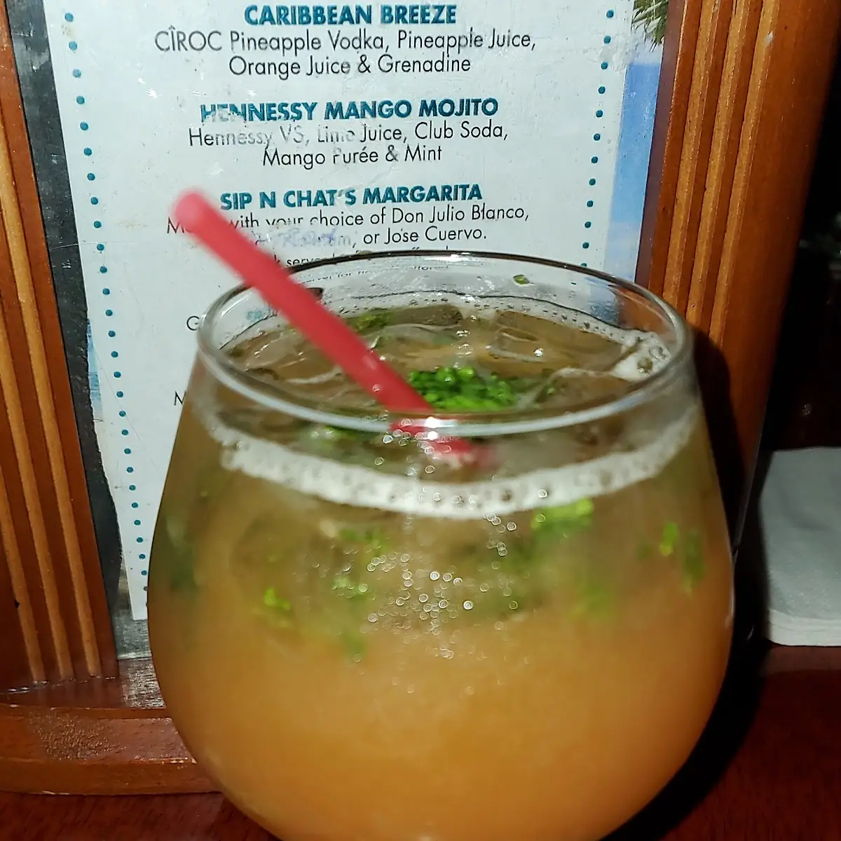Hennessy Mango Mojito