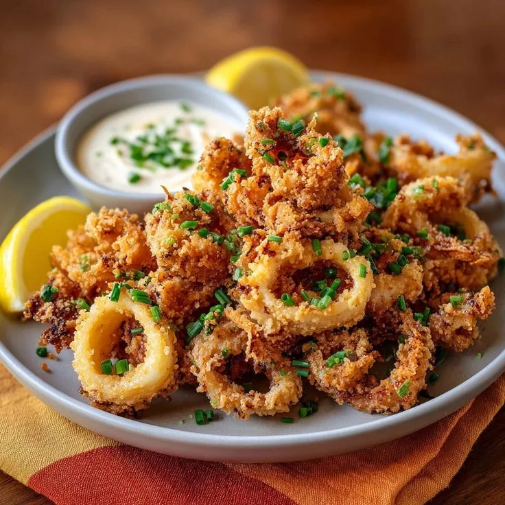 Calmars Frits Fried Calamari