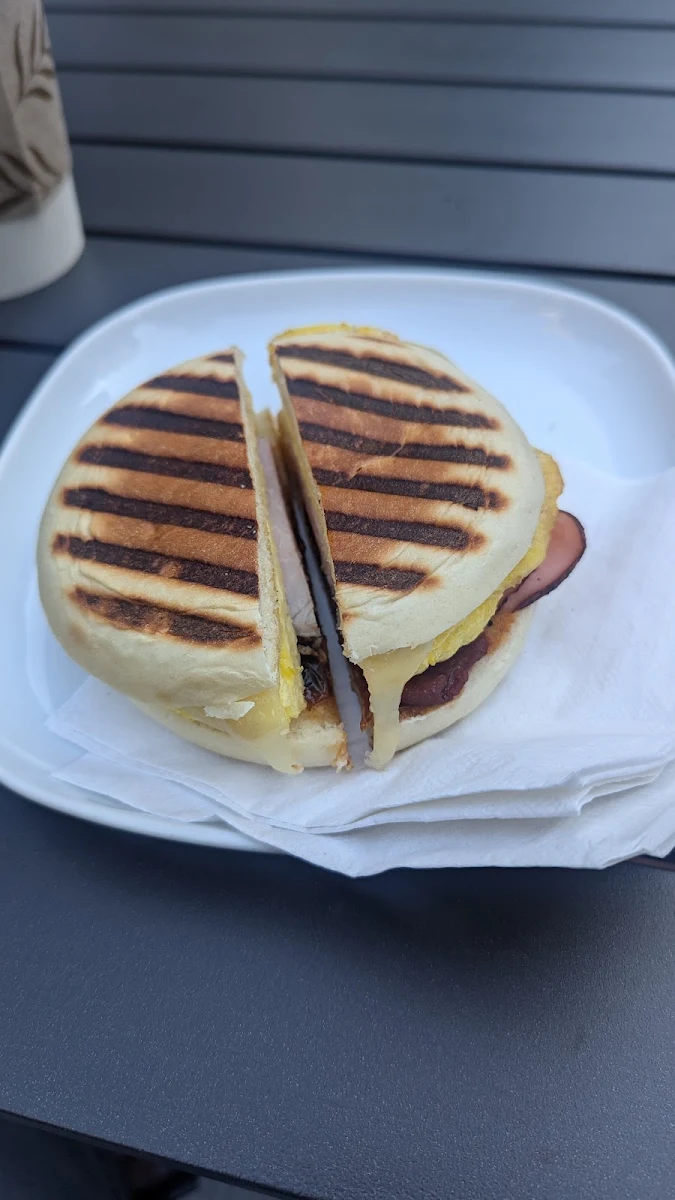 Black Forest Ham and Gouda Sandwich
