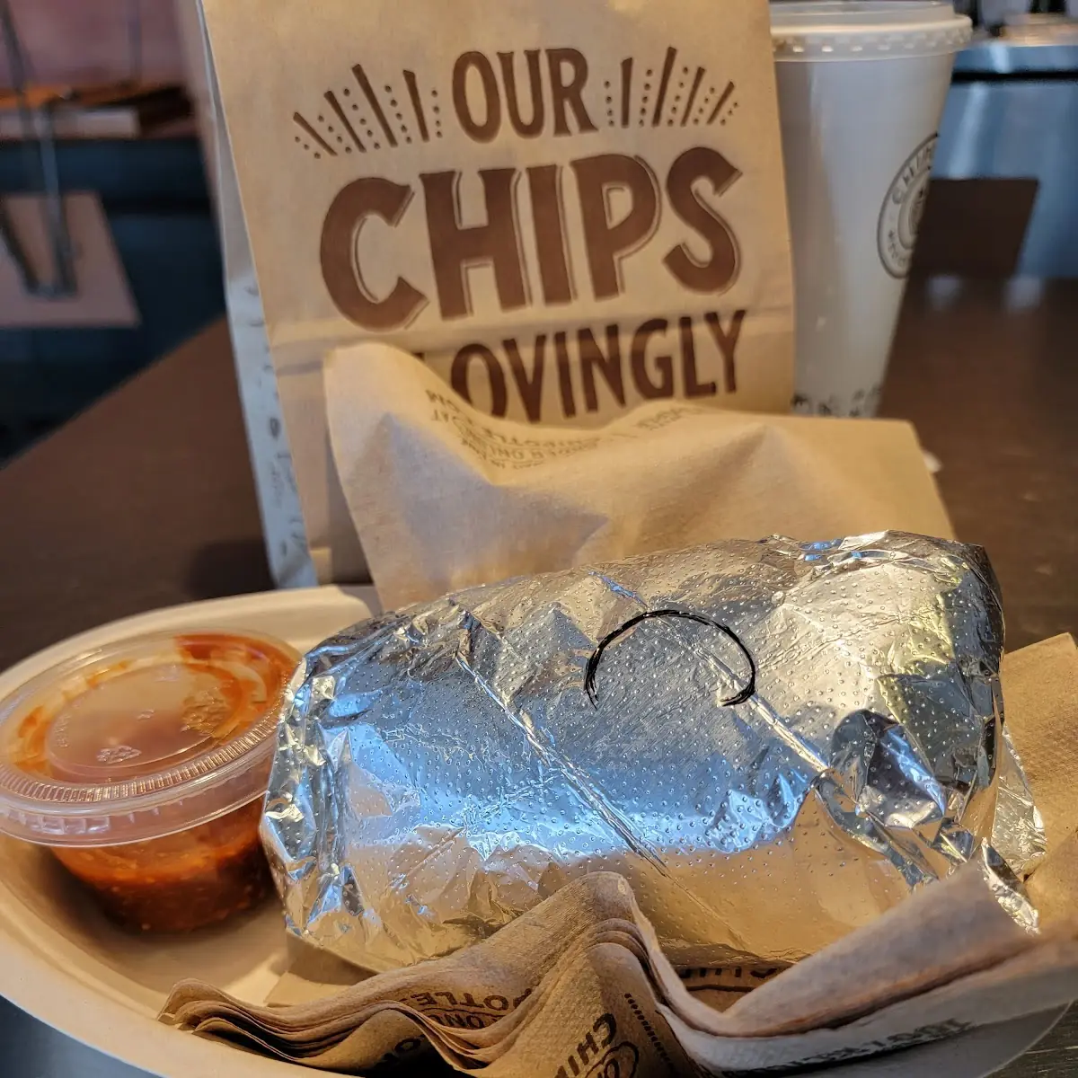 Chipotle Honey Chicken Burrito