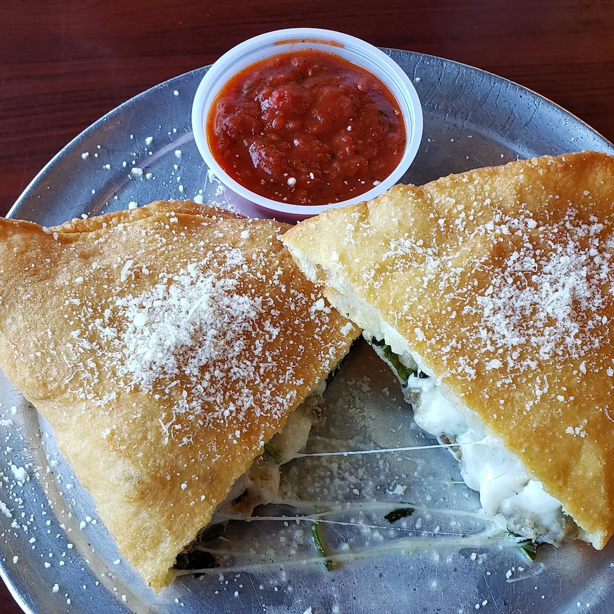 Deep Fried Calzone