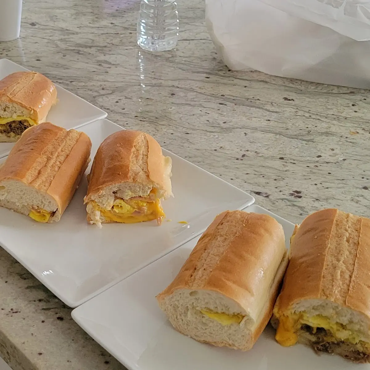 Ham Egg & Cheese Sandwich