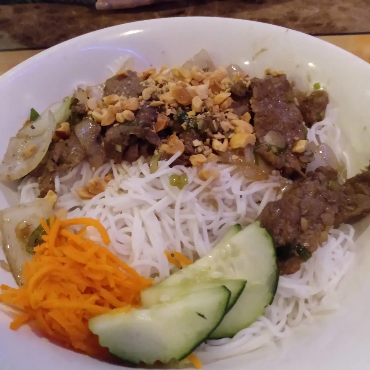 Charbroiled Pork and Vermicelli Noodles