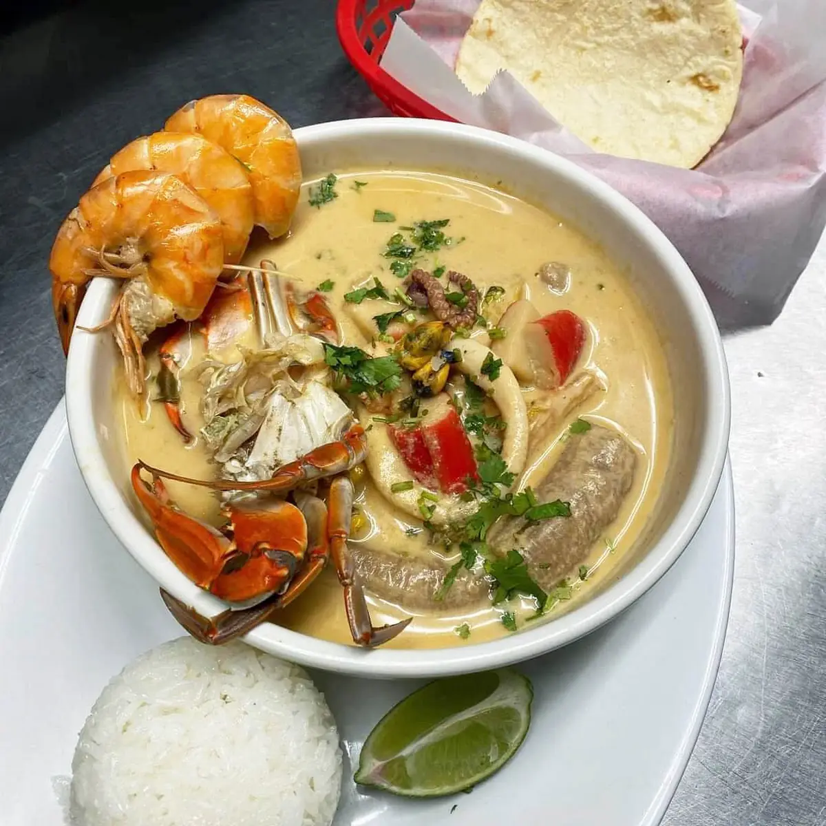Sopa De Mariscos Seafood Soup