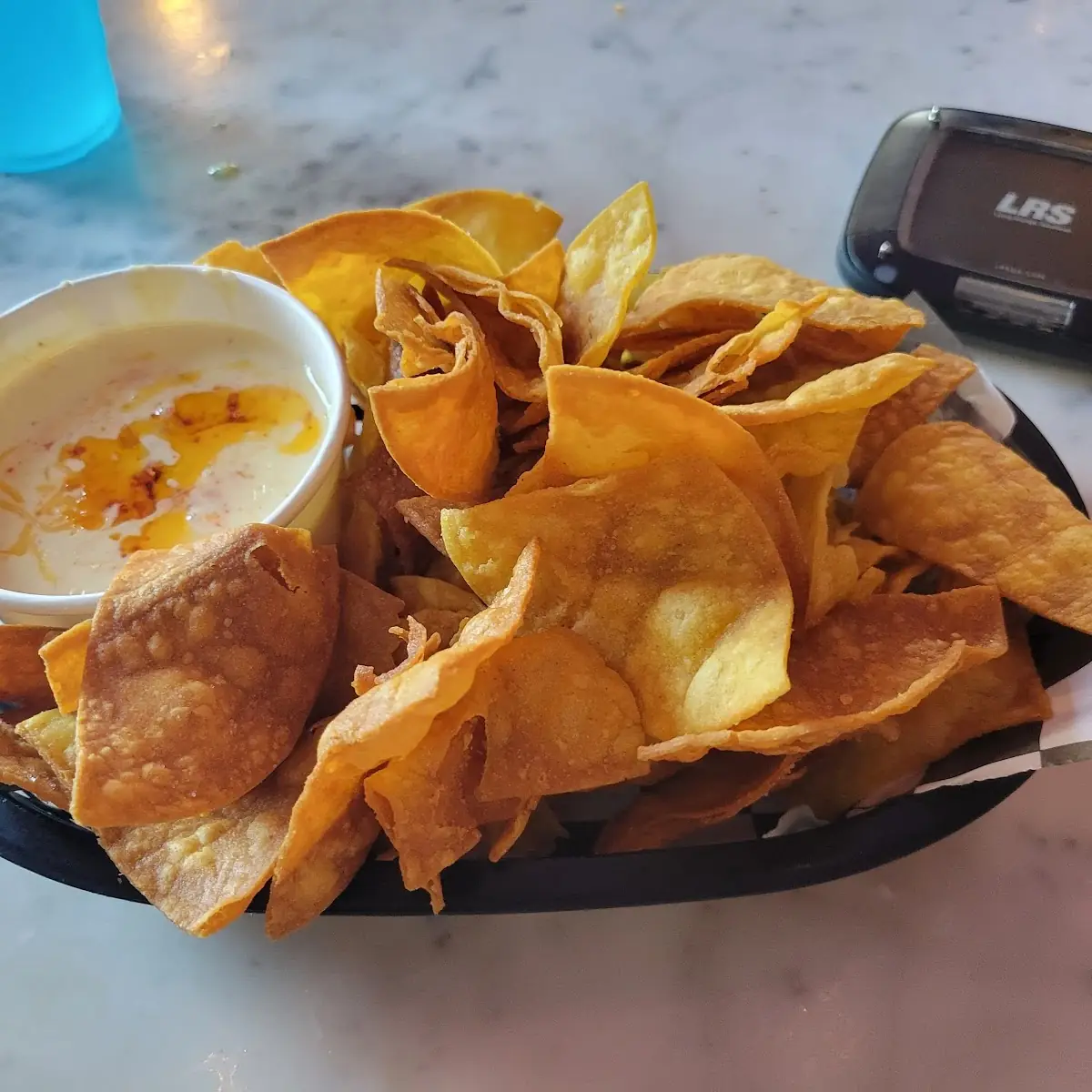 Chips and Queso Dip
