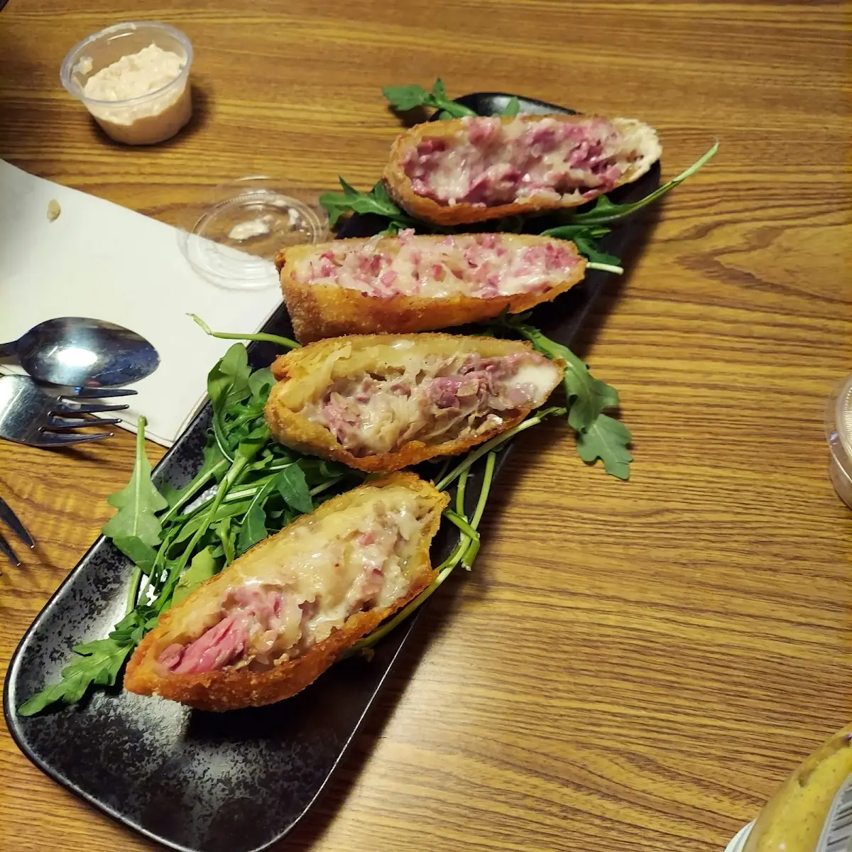 Reuben Egg Rolls