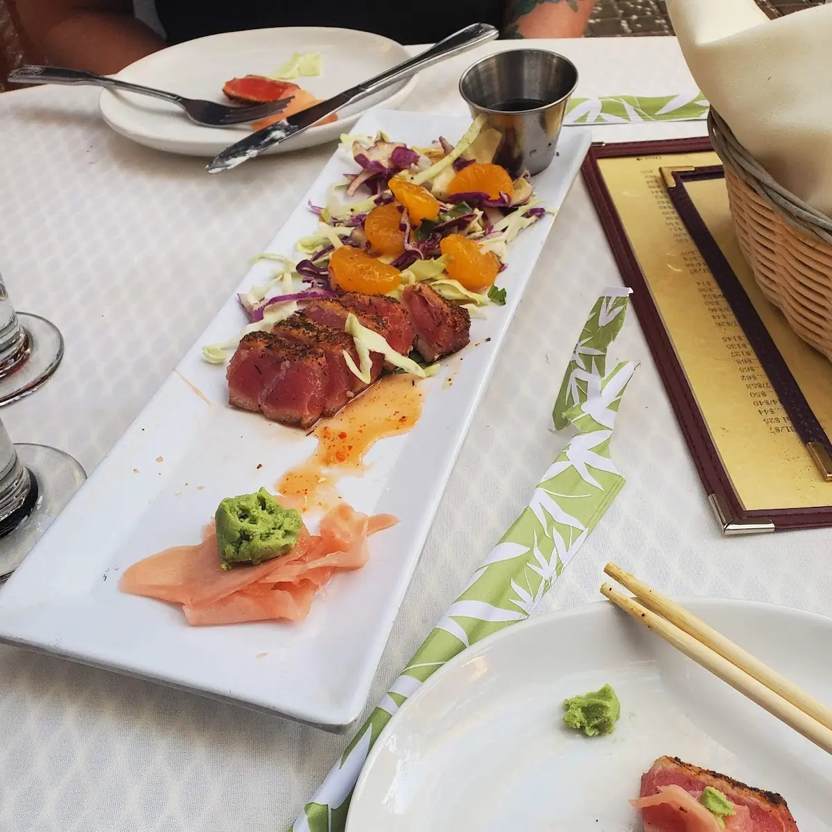 Ahi Appetizer Sampler