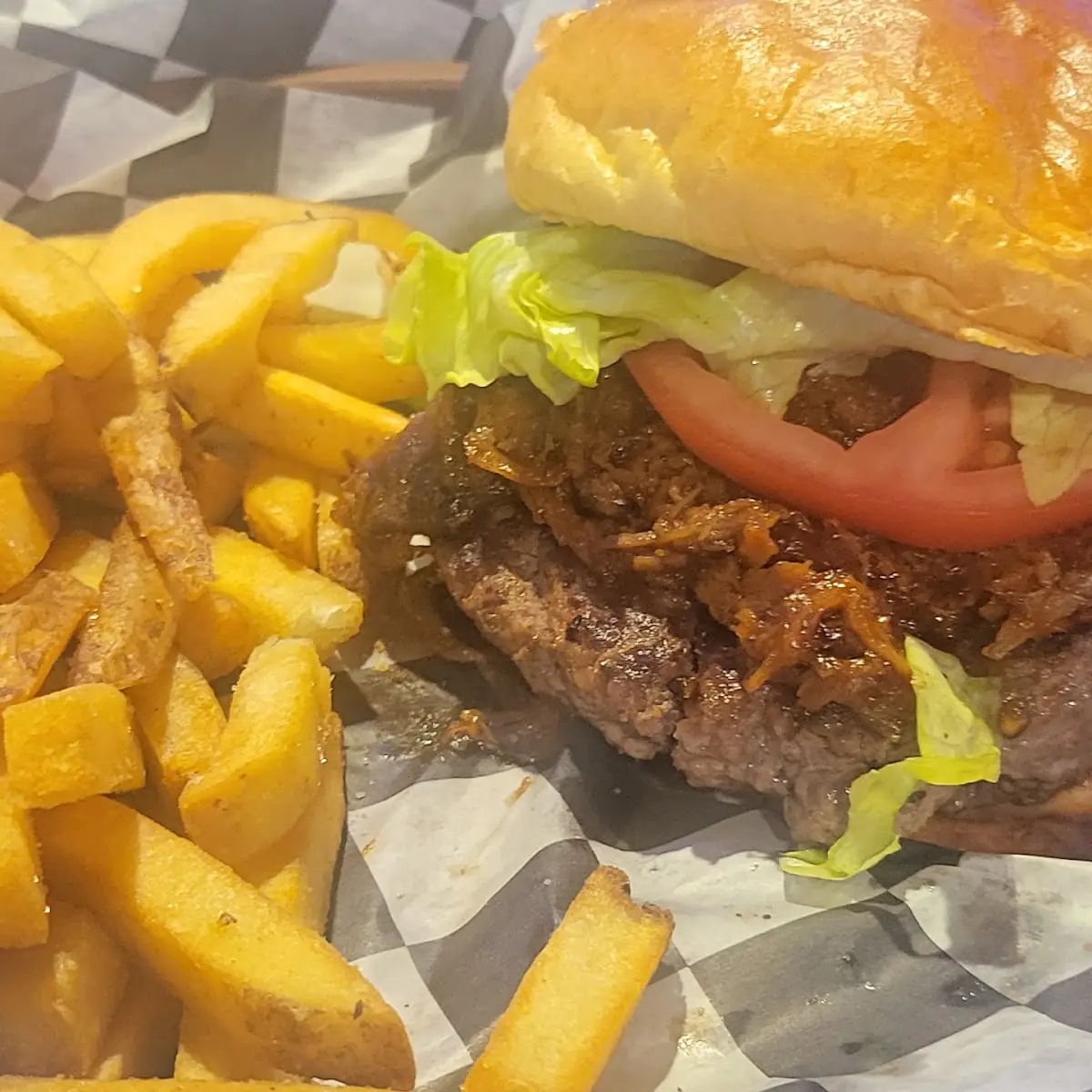 Pulled Pork BBQ Burger