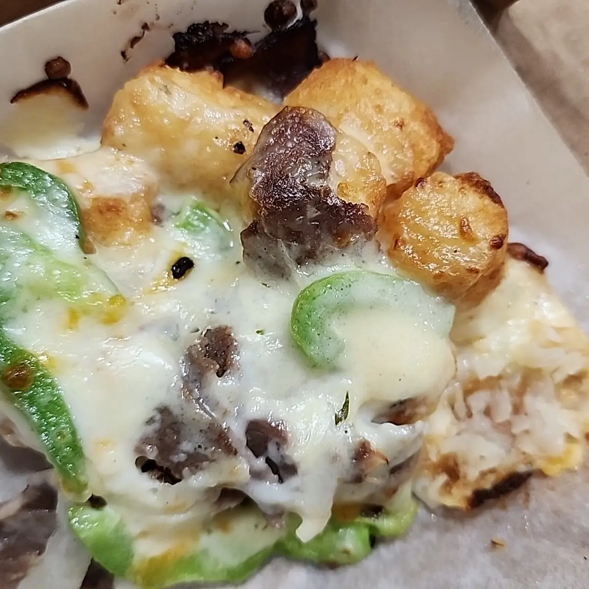 Philly Cheese Tots