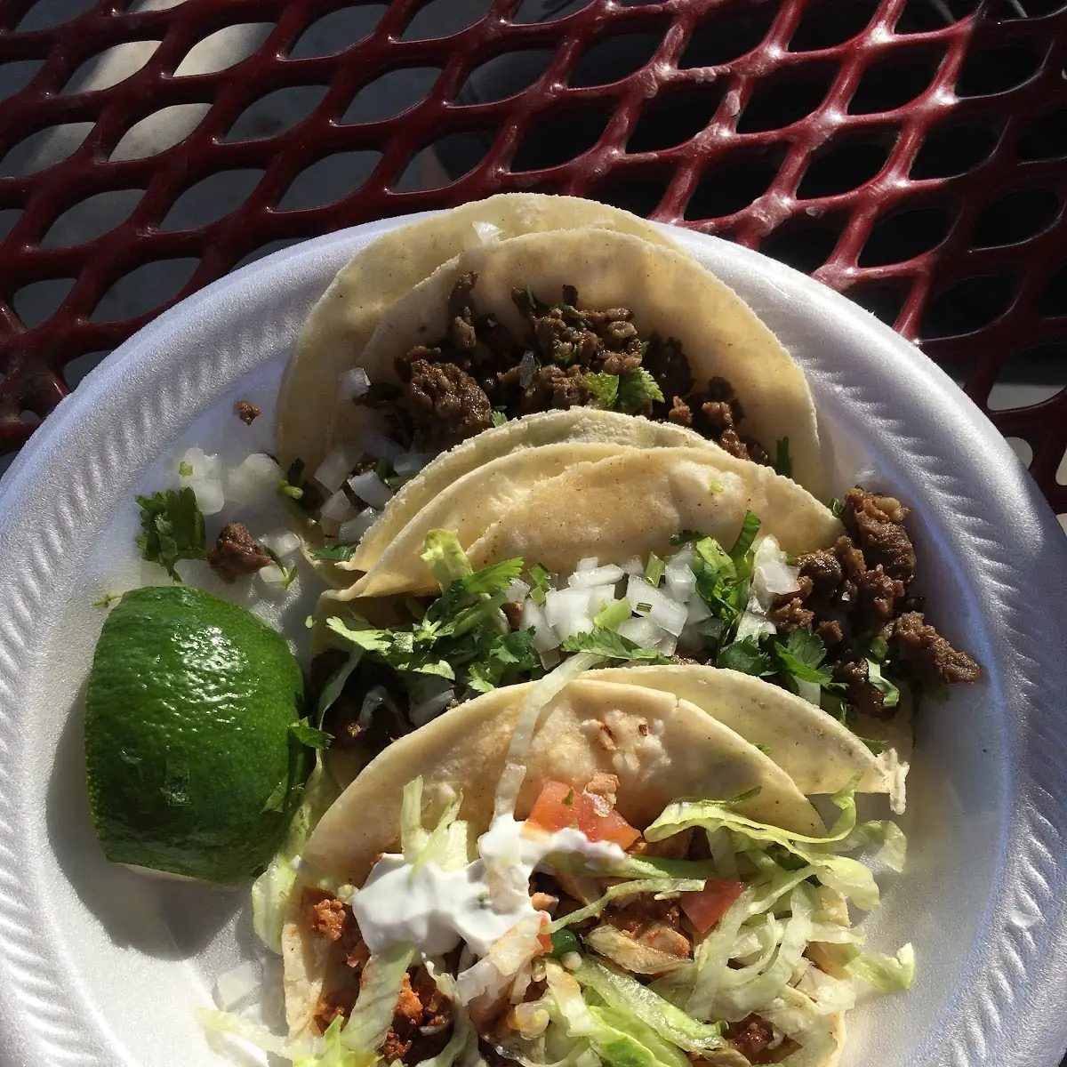 Chicken and Beef Tacos