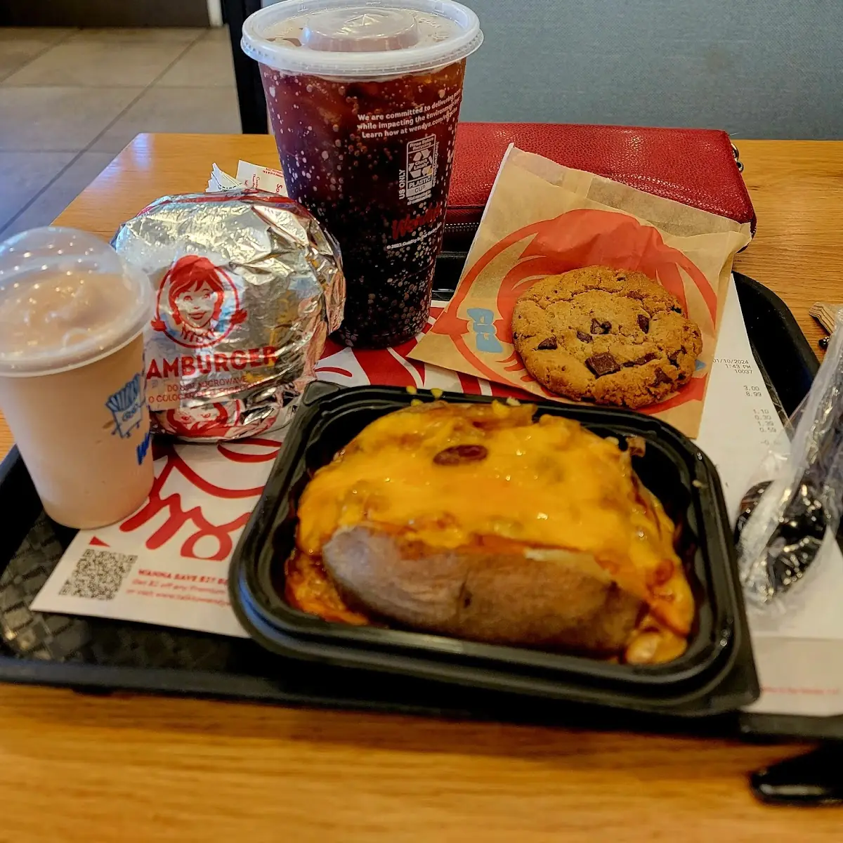 Davis Single with Cheeseburger Combo