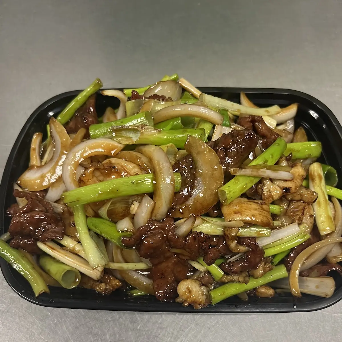 Beef with Garlic Sauce