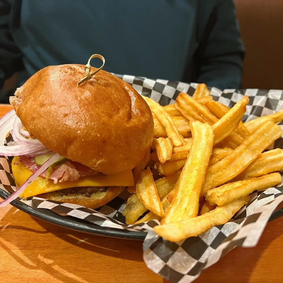 Cheddar Bacon Burger