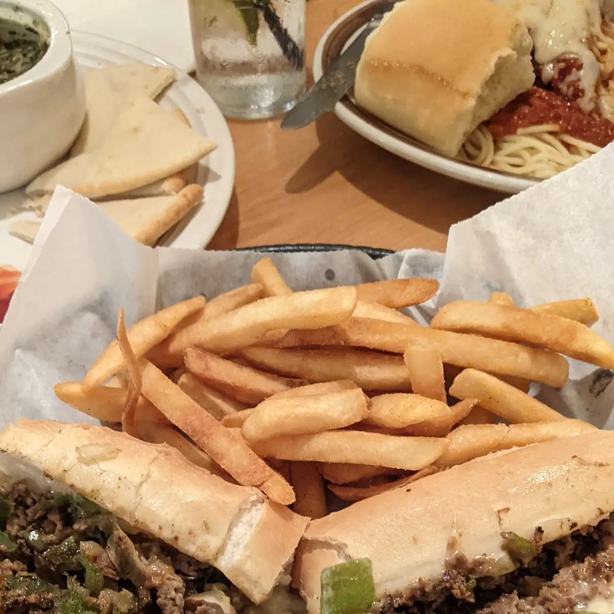 Philly Cheese Steak and Fries