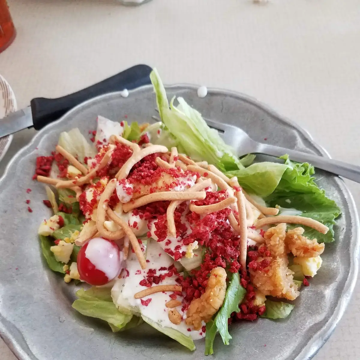 Southern Crispy Chicken Salad