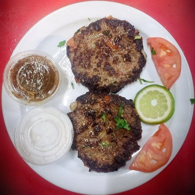 Beef Chapli Kabab 2 Pieces, LAHORI CHARGHA HUTT